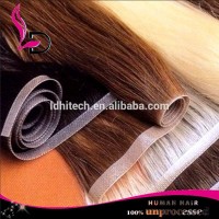 Hot popular new hair virgin style remy hair adhesive tape, tape in hair extensions